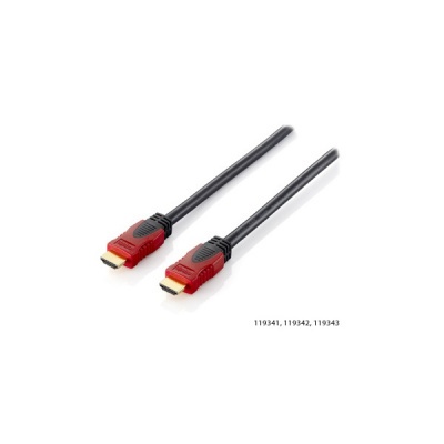 HDMI 2.0 kábel, 4K/60Hz, aranyozott, 3 m, EQUIP