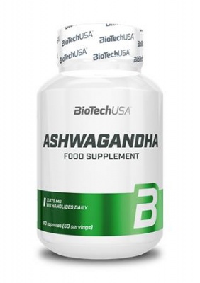 Ashwagandha, 60 tabletta, BIOTECH USA